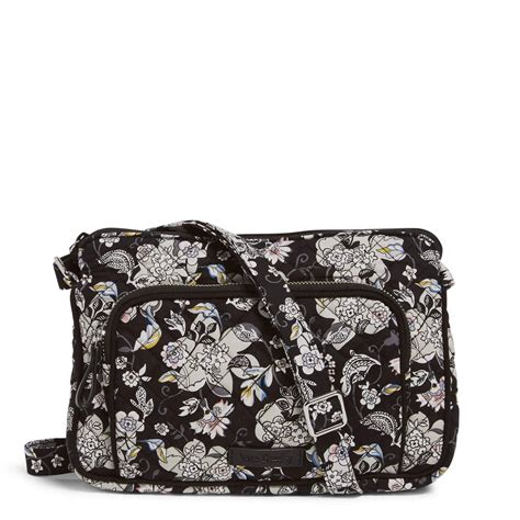 vera bradley cotton little hipster crossbody purse with rfid protection|vera bradley little hipster.